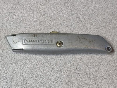 Stanley 99E 6 inch Retractable Silver Metal Box Cutter Utility Knife