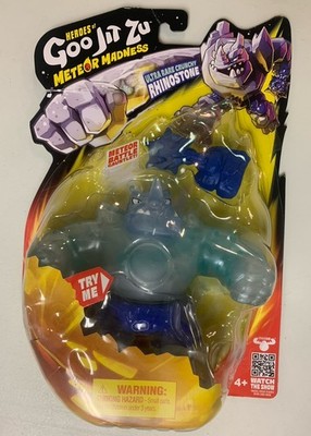 Heroes of Goo Jit Zu Meteor Madness ULTRA RARE Crunchy Rhinostone