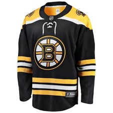 Mens Fanatics Boston Bruins NHL Hockey Jersey Black Gold White Size 5XL