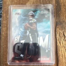 Panini Absolute By Storm Rookie Insert Jalen Milroe #6 Seattle Seahawks Football