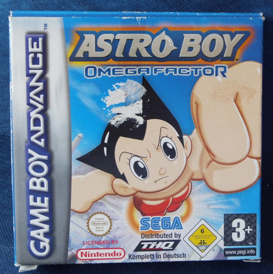 GBA: Astro Boy: Omega Factor, deutsche Ausgabe, Neu / OVP
