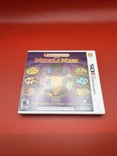 Professor Layton and the Miracle Mask No Game - 3DS Case Manual Only