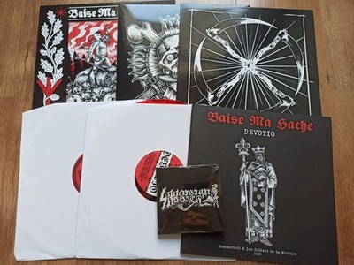 BAISE MA HACHE - DEVOTIO DLP + DVD red/black lim. 222 Peste Noire