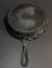 Griswold Cast Iron #7 Slant Erie Logo Double Pour Spout 10” Pan