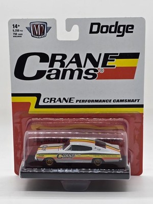 M2 Machines 1966 Dodge Charger Hemi Engine Muscle Car Crane Cams