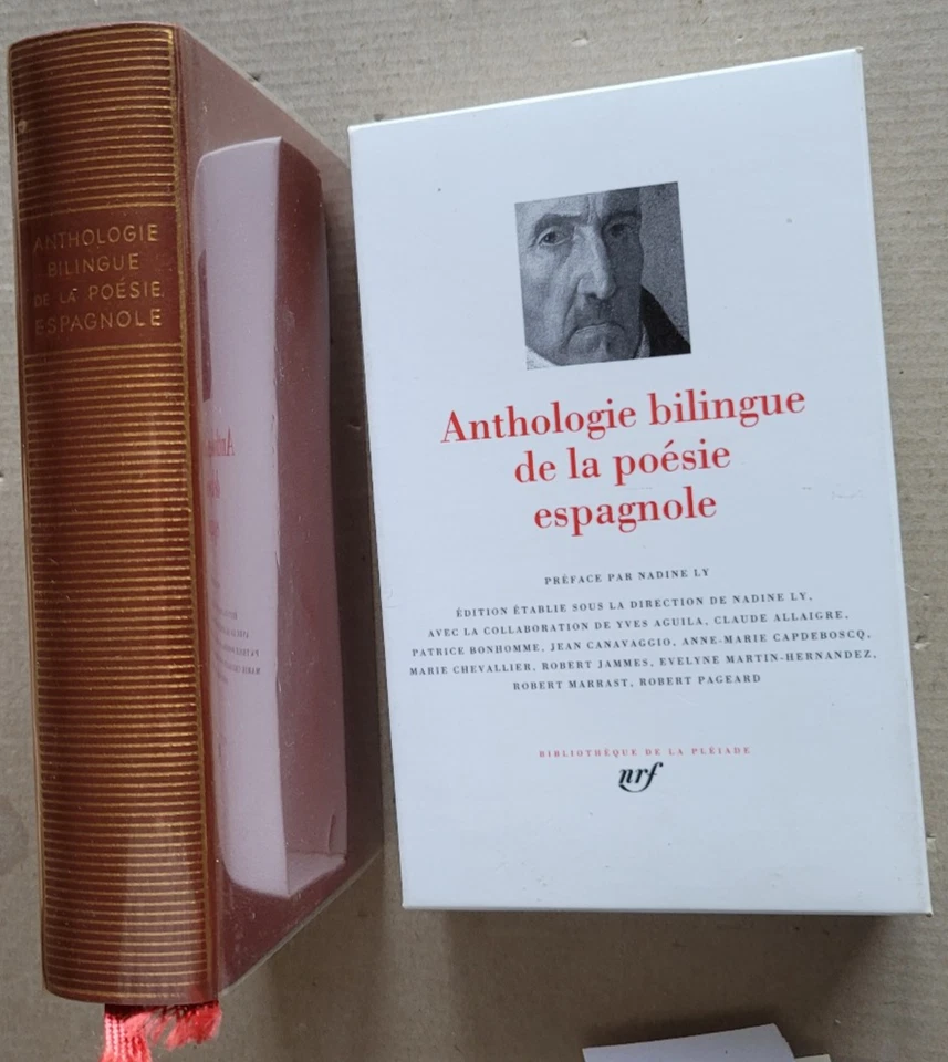 Anthologie bilingue de la poésie espagnole Bibliothèque de la Pléiade 1995 - Photo 1/4
