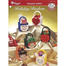 Holiday Baskets Plastic Canvas Pattern The Needlecraft Shop