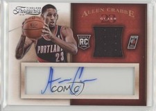 2013-14 Panini Timeless Treasures Allen Crabbe #102 Auto 2r7
