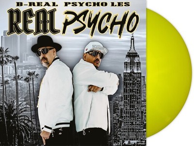 B-Real & Psycho Les - Real Psycho - Ltd Yellow Vinyl [Used Very Good Vinyl LP] L