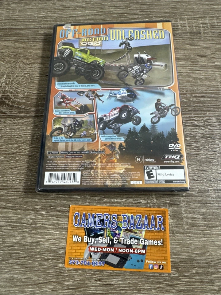 🌟 MX vs. ATV Unleashed (Sony PlayStation 2) New Factory Sealed PS2 video game - Image 2 of 4