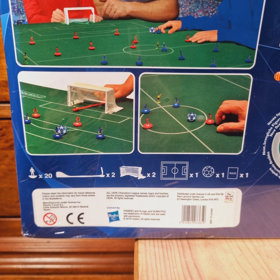 Subbuteo UEFA Champions League Edition Brand New Sealed  - Image 4 of 4