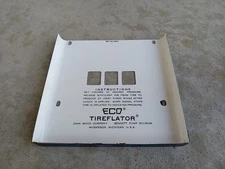 Eco Air Meter Porcelain Face Original Eco Air Meter Bennett Pump Company Vintage