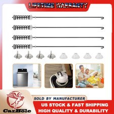 W10780048 Washer Suspension Rod Kit 4Pcs Damper Assembly For Whirlpool Kenmore