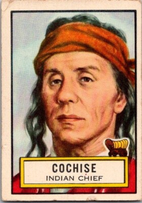 coco_cherryページ 1952 Topps Look N See COCHISE #59 VG/EX+ Condition! MULTI SET