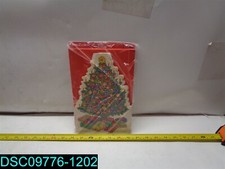 QTY 6: CHRISTMAS TREE CARD'S 605030385211