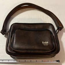 Vintage Brown Kodak Travel Tote for Camera Shoulder Bag 7891