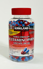 Kirkland Signature Acetaminophen Rapid Release Extra Strength 500mg 400 Gelcaps