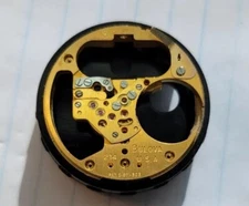 Vintage Bulova Accutron 214 Part 709 Movement Pillar Plate USA N0 1970