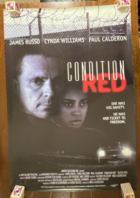 ROLLED CONDITION RED 1995 MOVIE POSTER 26.5x39.5 JAMES RUSSO