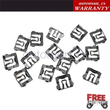 30Pcs Black Reveal Trim Molding Clips Fits For Chrysler New Yorker 1992