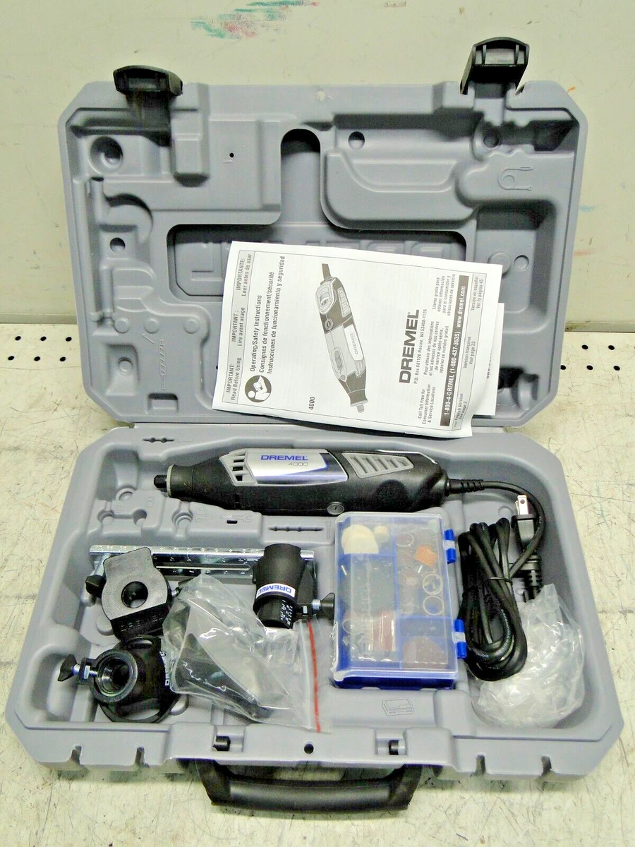 Dremel 4000 4 34 Variable Speed Rotary Tool Kit Engraver