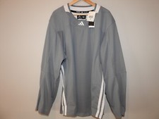Adidas Mystic Grey STK A AG Blank Hockey Jersey New Mens Sizes With Fight Strap