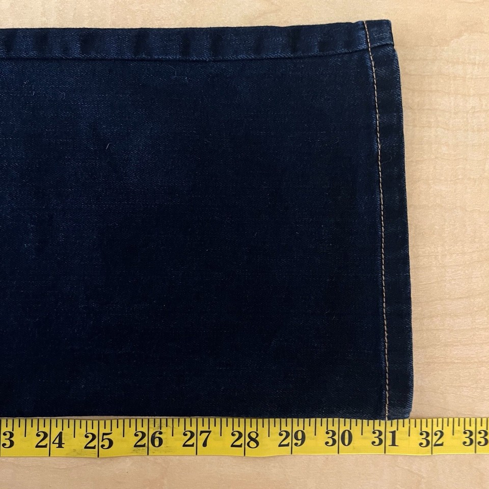 Gloria Vanderbilt Womens Navy Denim Jeans Sz 12 Amanda Bootcut High