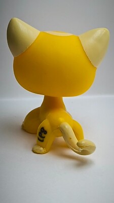 Figurine Littlest Pet Shop #2194 - Chat Européen Shorthair (Authentique LPS)