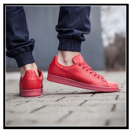 NEW Stan ADICOLOR TRIPLE RED Men&#039;s Pharrell Scarlet S80248 |