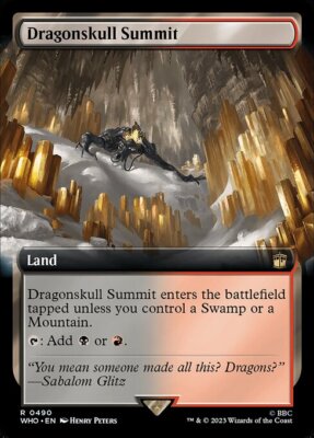 MTG DRAGONSKULL SUMMIT 490 EXC - - WHO - MAGIC