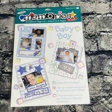 FMI Frances Meyer Inc Baby Boy Scrapbook Page Kit New Makes 4 or More Pages