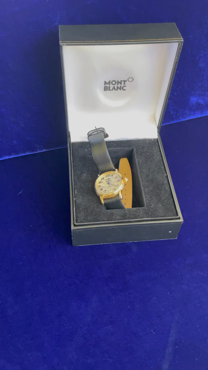Rare Montblanc Vintage Watch Meisterstuck Mint Condition 4