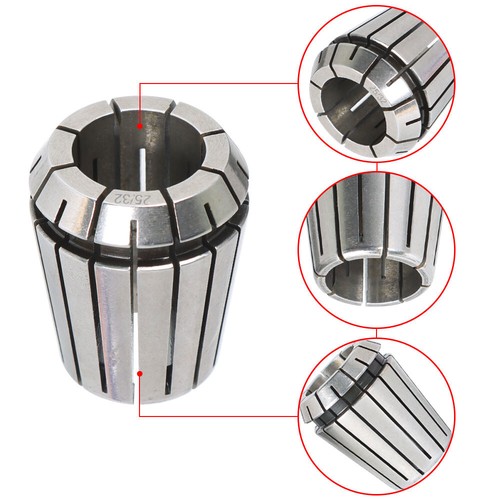 25 Pack Collet Set ER32 Collet Chuck 1/16 inch-3/4 inch Holder Spring Collet - Picture 13 of 14