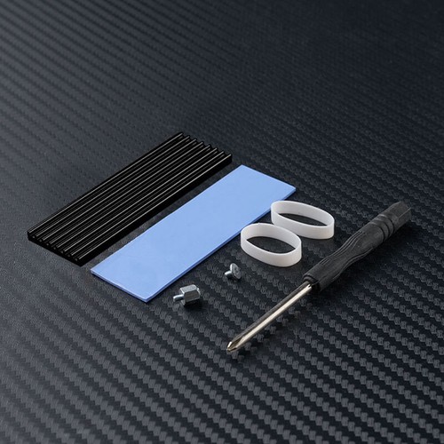 Aluminum Cooling HeatSink Heat Dissipation Radiator for M.2 NGFF SATA PCI-E IAZM - Photo 10/12