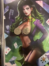 ZENESCOPE 2021 LIVESTREAM COLLECTIBLE COVER Ltd 100 Naughty Joker SUN KHAMUNAKI