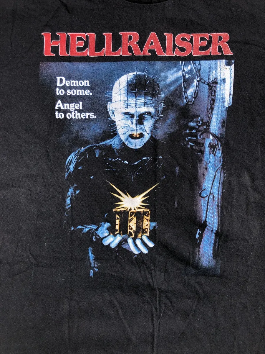 Vintage 90s Hellraiser Movie Promo T Shirt XL Clive Barker Horror 