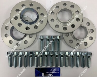 ALUFELGEN SPURVERBREITERUNG 10mm / 10mm M14X1,5 BOLZEN NABE ZENTRISCH BIMECC MERCEDES 112