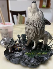 First 4 Figures Dark Souls  Sif The Great Grey Wolf Model EX. Statue In Stock