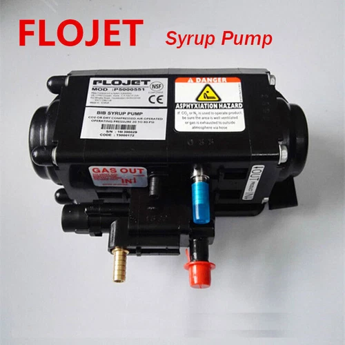 NEW Flojet P5000551 BIB SYRUP PUMP CO2/ COMPRESSED OPERATED AIR 20 - 80 PSI