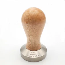 SBS Espresso Coffee Tamper MADE IN USA, Select, Wood Handle, Diameter, and Shape