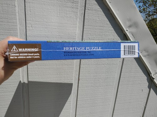 WILLIAM BOCK FLAMINGO 550 PIECE HERITAGE PUZZLE INC 2011 - Picture 6 of 7