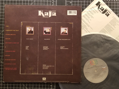 KAJA Crazy People's Right To Speak LP 1985 PROMO w/ INNER