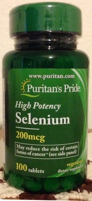Selenium 200mcg 100 Tablets High Potency Immune System Support   