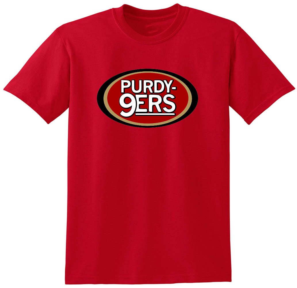 Brock Purdy San Francisco 49ers Purdy Niners Long Short Sleeve T-Shirt
