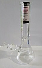 THICK CMPLX 13" Clear Beaker Bong HEAVY Glass Water Pipe HOOKAH *USA*
