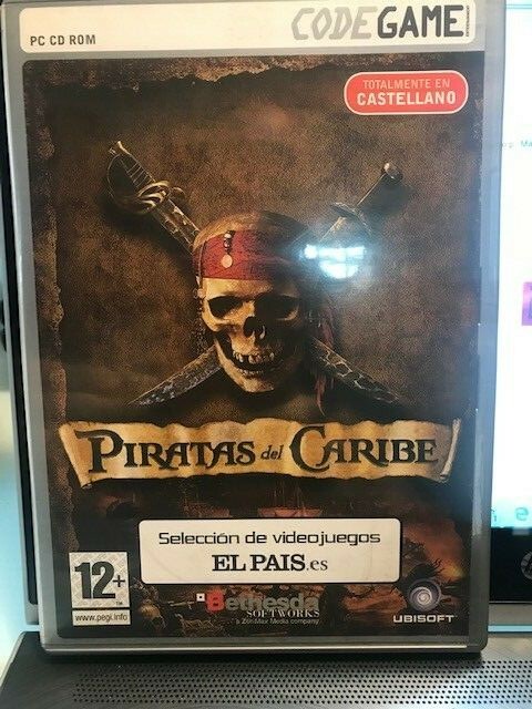 Pirates Of The Caribbean PC CD ROM Codegame Ubisoft In Spanish 2 Discs