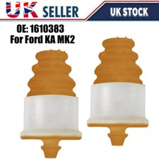 2x Rear Suspension Spring Lower Bump Stop For Ford KA MK2 2008-On 1610383