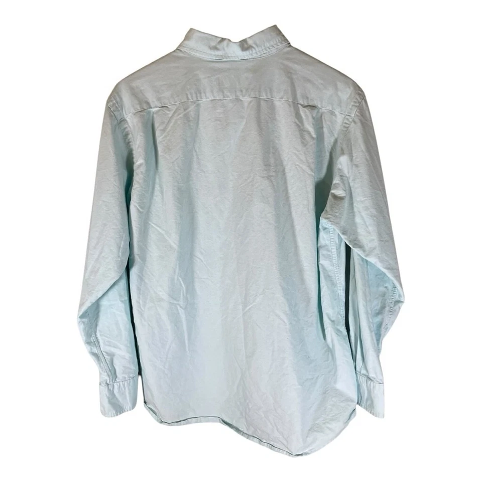 Daniel Cremieux Classics Mens Shirt M Medium Light Blue Casual Button Designer - Image 2 of 4