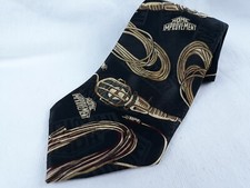 Tie Black Gold Home Improvement Tim Allen Tool Time TV Show Memorabilia TV Star Tie Black Gold Home Improvement Tim Allen Tool Time TV Show Memorabilia TV Star