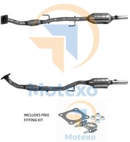 BM91164 Abgaskatalysator Auspuff + Einbaukit + 2 Jahre Garantie